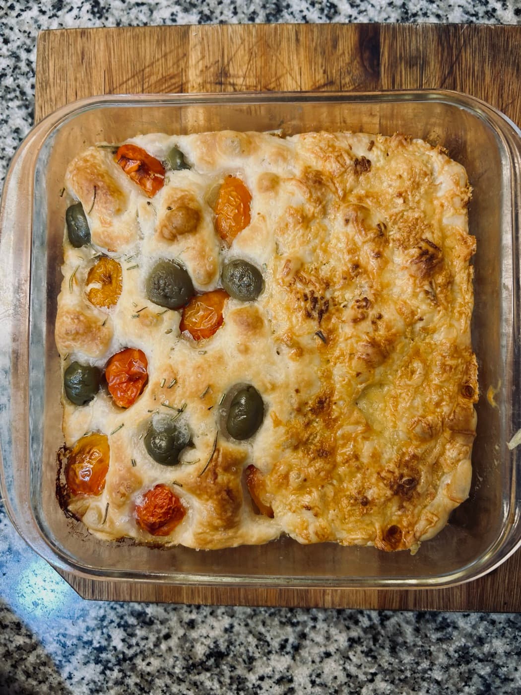 Mixta — focaccia artesanal recién horneada