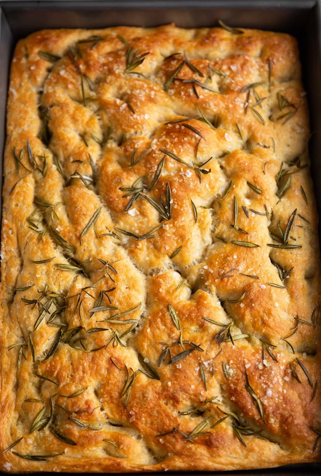 Naked — focaccia artesanal recién horneada